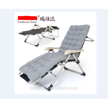 Brand new single folding metal bed and chair/beach Lounge chair